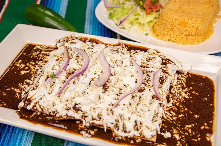 Enchiladas de Mole
